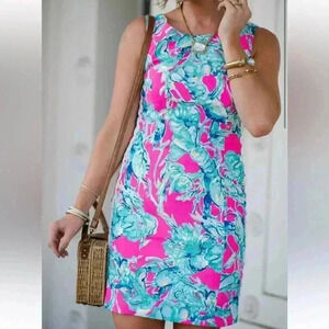 Lilly Pulitzer | Dresses Pulitzer Mila Shift Raz Berry Lobsters